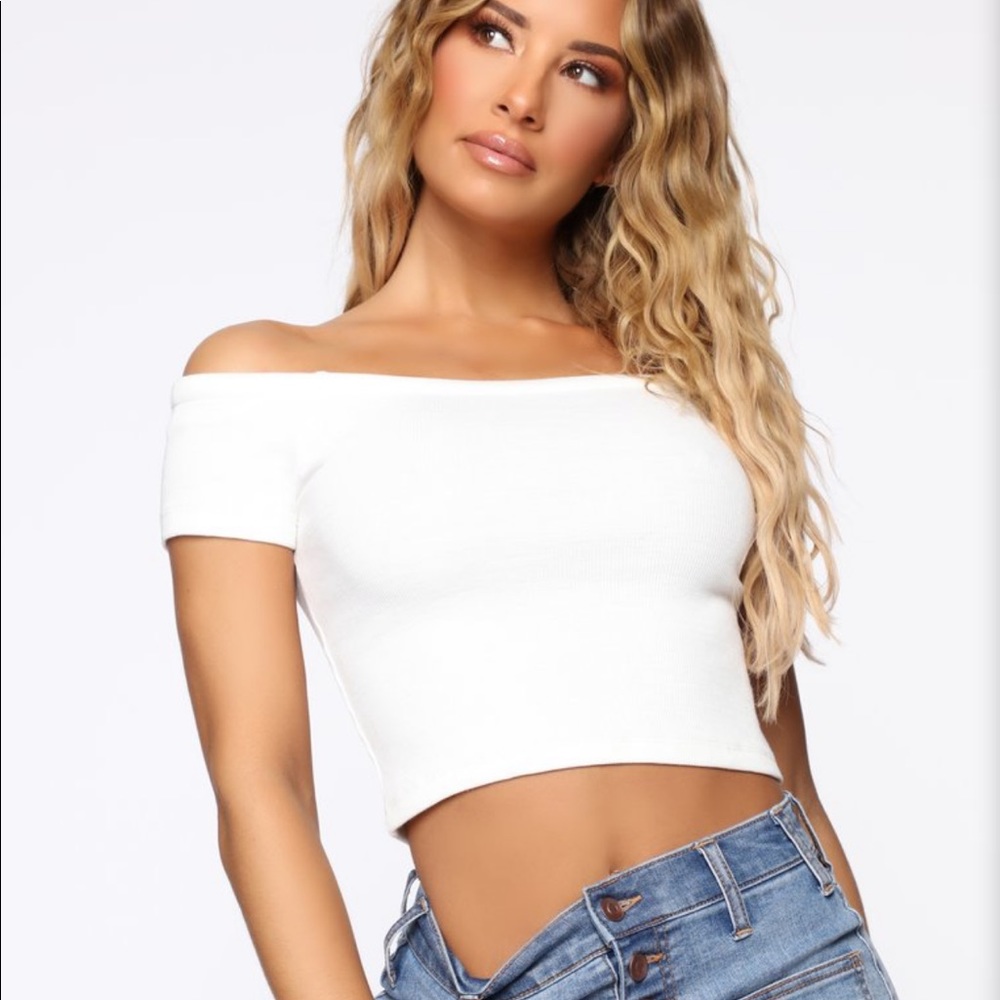 Off shoulder top
